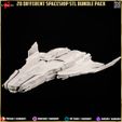 Spaceship-3dprinting-3dprints-miniature-minis-diorama-3dprint-bundle-pack-props-banner-14.jpg 20 Different Spaceship STL Diorama - Minature Collection Pack-Bundle