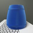IMG_5279.jpg STL file Finned Planter 2021 - 2 Zig Zag・3D printable model to download