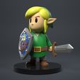 Link_color.0001.jpg Fichier STL Lien vers la légende de Zelda Firgure・Objet pour imprimante 3D à télécharger