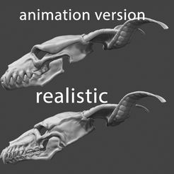 5.jpg Archivo 3D Cabeza de Elias Ainsworth de La antigua novia del mago・Modelo imprimible en 3D para descargar