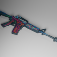 HyperBeast.png CS:GO/CS2 M4A1-S Hyper Beast Skin Modell