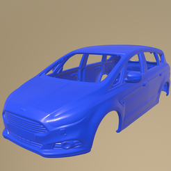 b08_013.png STL file Ford S Max 2015 PRINTABLE CAR BODY・3D printing model to download