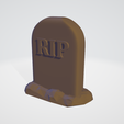 rip.png SpookyFest 3D Collection: Tombstone Grave