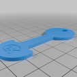 removable-shopping-cart-key.png Removable Shopping Cart Key / Chip / Token, easy to print