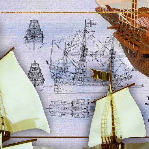 3.jpg 3D file golden hind・3D printing template to download, MaoCasella