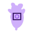 BANANA CAT TOP.stl Clickers Meme Kitty (3 peças)