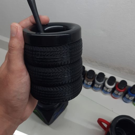 Matte covered 3D model