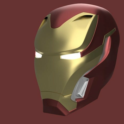 Free STL file Iron Man Mark 50 Helmet Avengers Infinity War *UPDATED ...