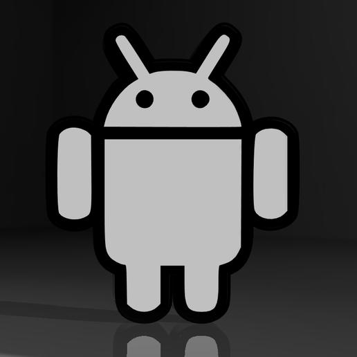 0.png Fichier STL Lampe Android・Objet pour impression 3D à télécharger, tweety35