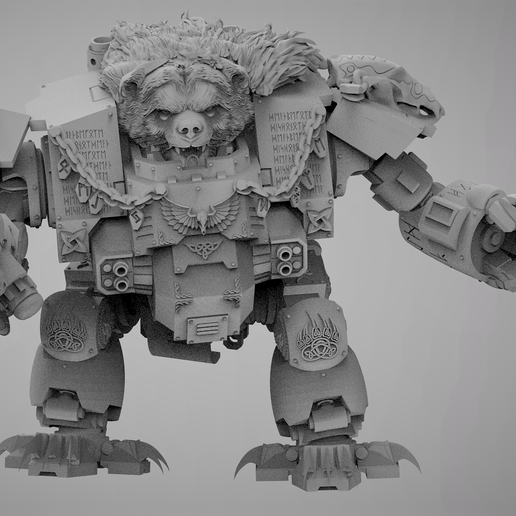 Bjorn Again Venerated Bear Mech - Modular