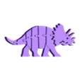 triceratops_flexi_c.stl TRICERATOPS FLEXI 3D DESIGN