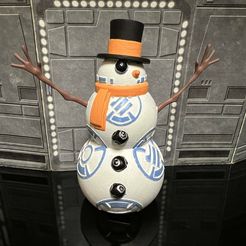 403747940_676681744605269_550497838202085836_n.jpg STAR WARS ADVENTKALENDER 2023 TAG #4, BB-8 SCHNEEMANN FIGUR, 3.75", 1/18 KENNER, HASBRO