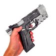 Militech-M-10AF-Lexington-prop-replica-Cyberpunk-20775.jpg Cyberpunk 2077 Militech M-10AF Pistol Prop Cosplay Gun