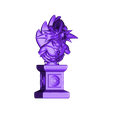 Lycanroc_full.stl Pokemon Lycanroc Midnight Bust - Fan Art - Figure 3D print model 3D print model