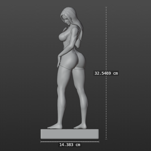 Figure-Woman-Posing-Decoration-2.png Lady Posing Model Figure 01
