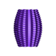 model.obj Scalloped Shell Vase — Ocean-Inspired Planter