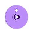 Wheel, Front.stl Windup Bunny 2 With a PLA Spring Motor and Floating Pinion Drive