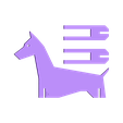 animal_dog_doberman.stl Simple animals_Dog series