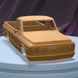 A002.png Chevrolet C10 Cheyenne Pickup 1971 (1/24) Printable Car Body