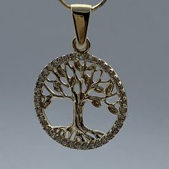 IMG-3120.jpg Fichier STL pendentif de l'arbre de vie・Plan imprimable en 3D à télécharger