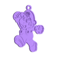 llavero supermario.stl STL file Super Mario keychain・3D printable design to download
