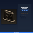 02_digital_download.png Art Deco Geometric Panel - 3D Printable STL File