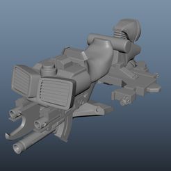 Bull-lock.jpg OBJ file Bull Lock Jetbike・3D printing design to download, MKojiro