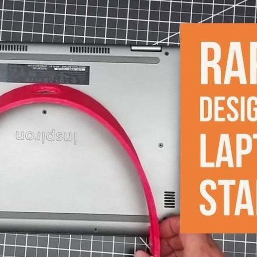 Laptop_Stand.jpg Suporte para computador de secretária para computadores portáteis Slim e UltraBook de 13 polegadas!