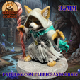 Your-paragraph-text-285.png The Undying Corgi: 35mm Corgwyn Necromancer, Wizard, or Lich Mini for D&D 5e & Dark Fantasy (Pre-Supported)