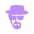WW v1.stl Decoração Walter White - Arte 2D