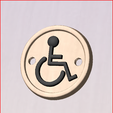 pic_02_DISABLED.png WC Toilet Door Signs 3" MALE FEMALE DISABLED Symbol