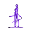 Pose41MadameStance.stl Archivo STL gratis Cyberpunk Women x6・Plan para descargar y imprimir en 3D