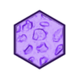 25mm_hb_Rocky_Ground.stl Bases for D&D and Tabletop Minis