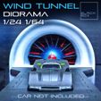 a1.jpg Wind Tunnel Diorama 1-24 and 1-64th scale 3D print model