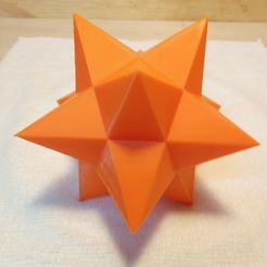 stellated dodecahedron 1