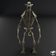 Arctodus-skeleton-2.png Arctodus simus - short faced bear skeleton 3D print model