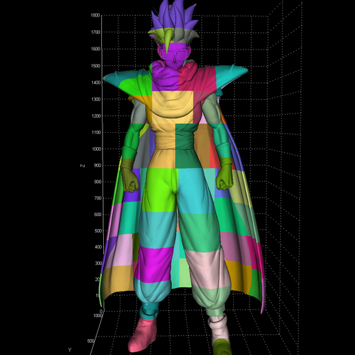 Life-Size-Gohan-Adult-Super-Hero-1800mm-2.png Life-Size Adult Gohan Super Hero 3D Model – 1800mm