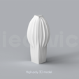 D_11_Renders_1.png Niedwica Vase D_11 | 3D printing vase | 3D model | STL files | Home decor | 3D vases | Modern vases | Floor vase | 3D printing | vase mode | STL