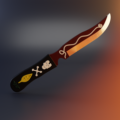 # Chucky’s Ritual Knife – 3D Printable Prop Replica (Child’s Play, 1988) - Image 1