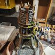 DTower_Front_painted.jpg Overgrown Dice Tower