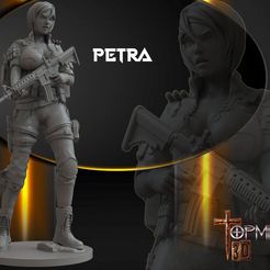 PETRA.jpg Archivo STL SOLDIER WARRIORS FOR TABLETOP WAR HAMMER・Objeto para impresora 3D para descargar