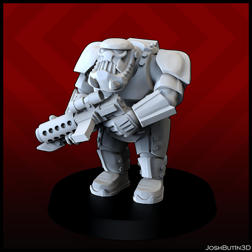 💂 Stormtroopa Guard・Free STL File for ・Cults