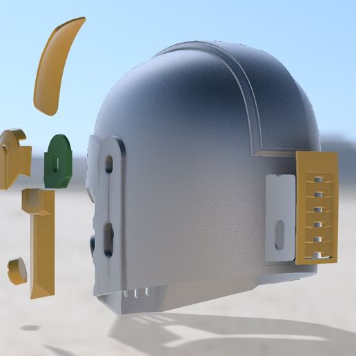 8.jpg The Mandalorian post apocalyptic helmet UPDATE