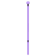 bar.stl Fetus infant skeleton