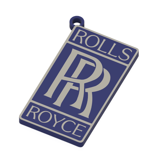 STL file Keychain: Rolls Royce II 🗝️ (3MF)・3D printable model to ...