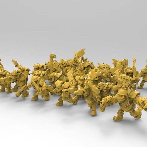 Orktoberfest Orc Boys! 3D model