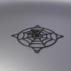 Spider-fan.png Spider cover for 120mm fan (modding)