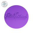 Stamp-Felicitazioni-Embosser-7cm-CP.png Felicitazioni - Embosser + Debosser - Cookie Cutter - Fondant - Polymer Clay