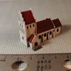 IMG_20240530_110127.jpg Danish church for 3mm wargaming and t-gauge trains