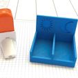 Inhaler_stand_-_From_Dusk_Till_Dawn_1.jpg Free STL file Inhaler Reminder Stand - From Dusk till Dawn・Template to download and 3D print